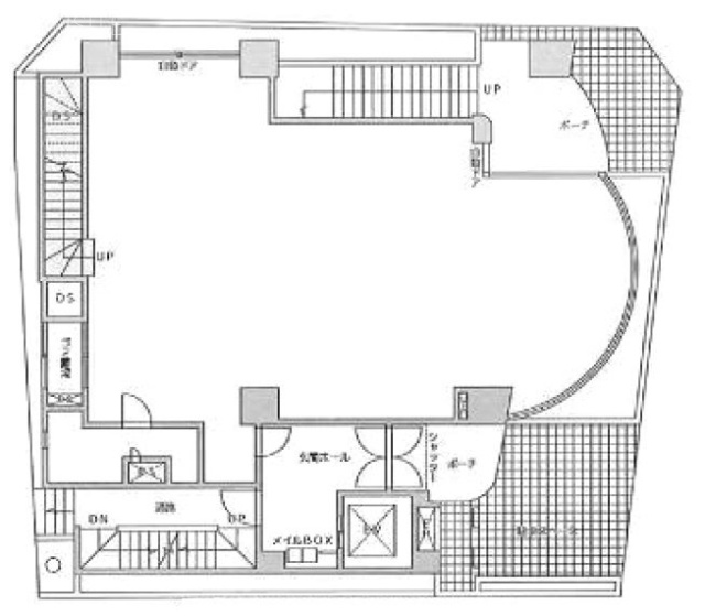 仙田ビル1F 間取り図