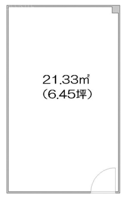 赤坂オフィスハイツ250 間取り図