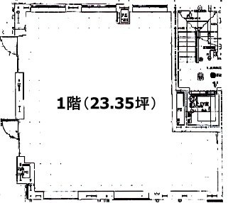 仮)中野本町6丁目計画1F 間取り図