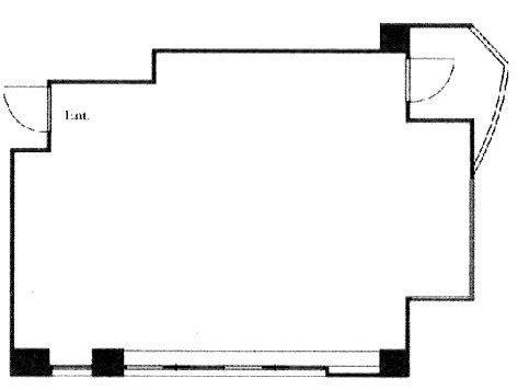 岡田ビル402 間取り図