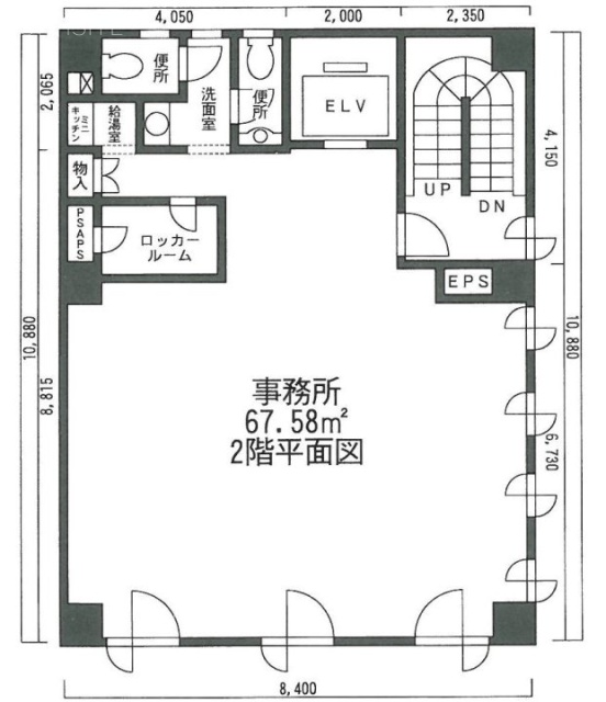 セイブビル2F 間取り図