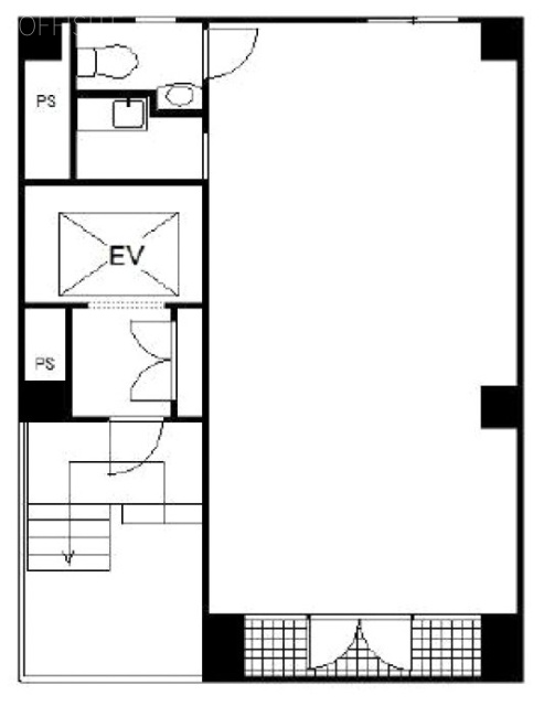 大丸アネックス1F 間取り図