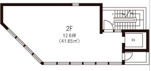 ジョルディビル2F 間取り図
