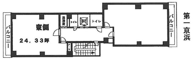 三電舎ビル東 間取り図
