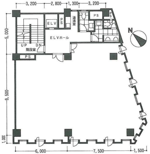 千代田ビル3F 間取り図