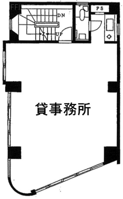 会津屋ビル3F 間取り図