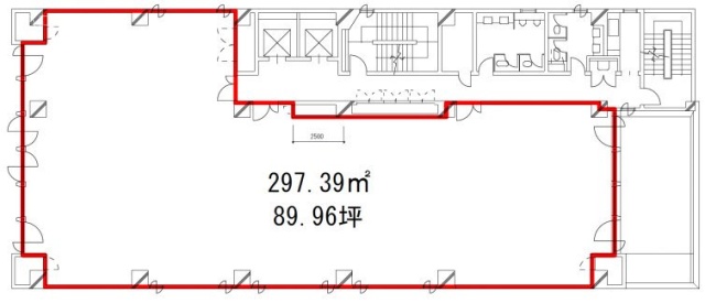 大樹生命亀戸ビル2F 間取り図