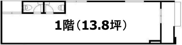 (仮)南品川1丁目計画1F 間取り図