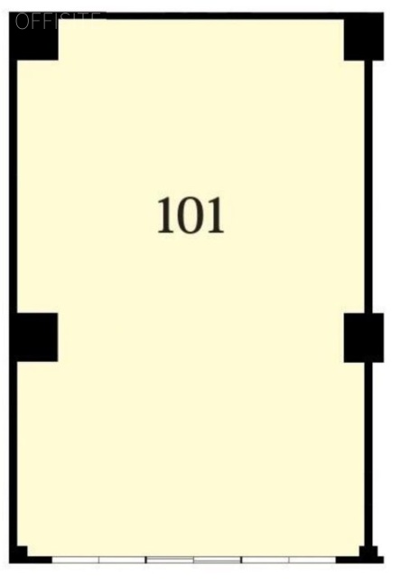 ノア芝大門101 間取り図