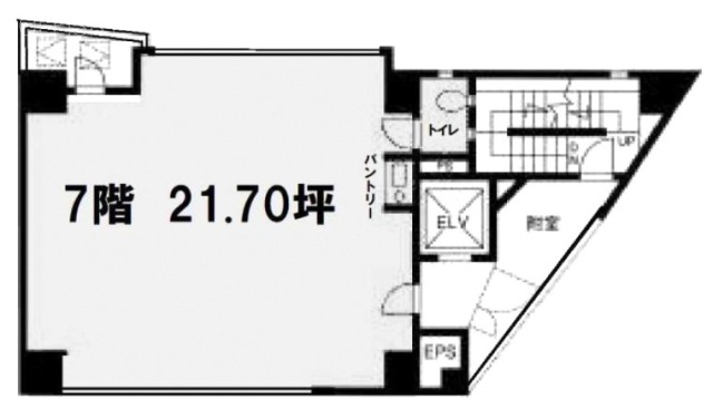青木ビル7F 間取り図