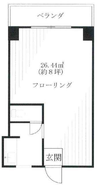 グンジビル2F 間取り図