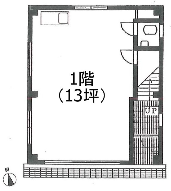 田中ビル1F 間取り図