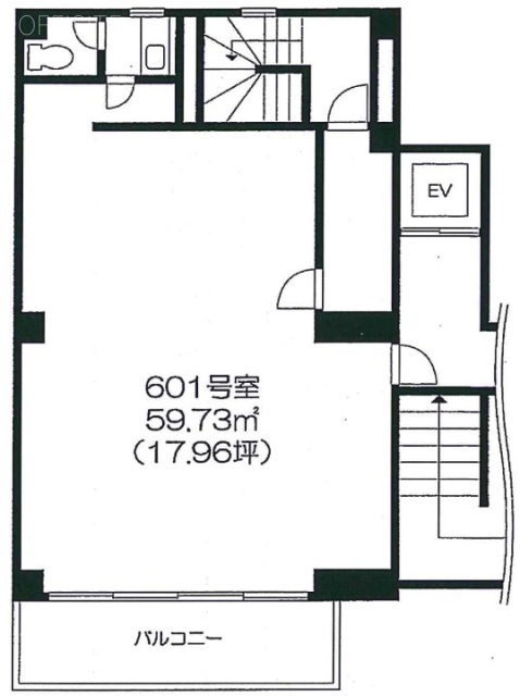医療ビル601 間取り図