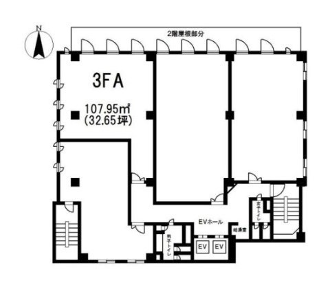 みなとファンタジアビルA 間取り図