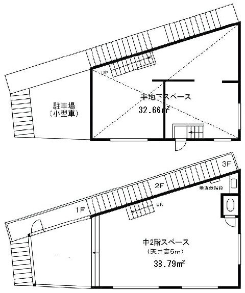 スタイリストセンタービル1F 間取り図