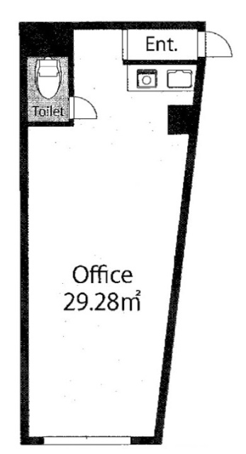 後藤ビル1F 間取り図