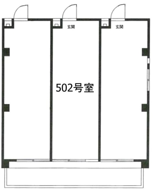 シーゲンビル502 間取り図