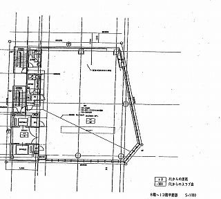 ヒューリック銀座一丁目昭和通りビル9F 間取り図