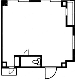 倉澤ビル8F 間取り図