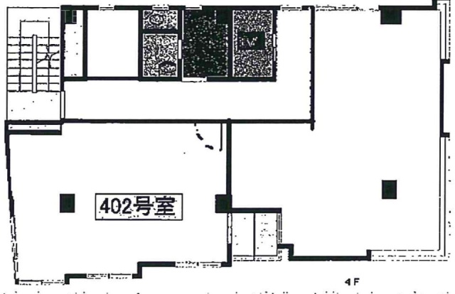 赤坂相模屋ビル402 間取り図