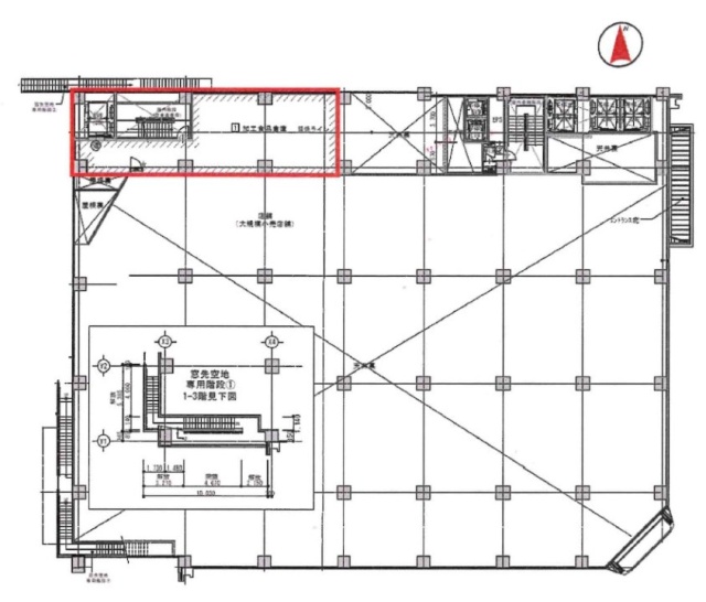 AIP25豊洲ビル2F 間取り図