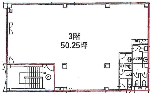 石川ビル3F 間取り図