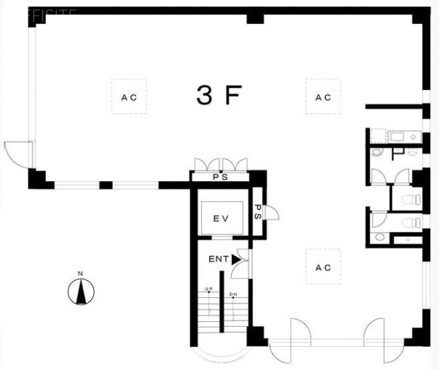 友和ビル3F 間取り図