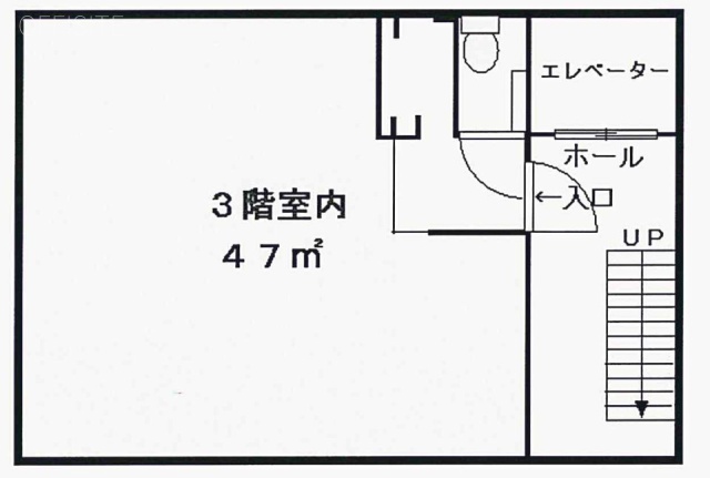 黒田学園第2ビル3F 間取り図