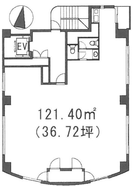 西新宿TOKビル1001 間取り図