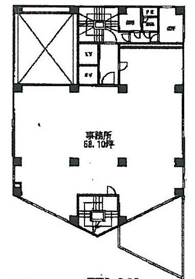 千代田寿ビル701 間取り図