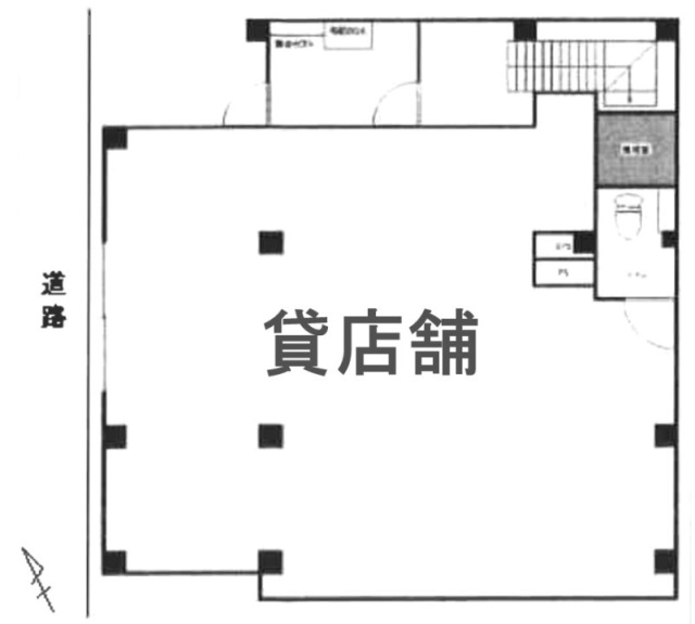 MKM百人町ビル1F 間取り図