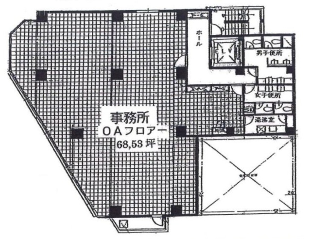 RKビル3F 間取り図