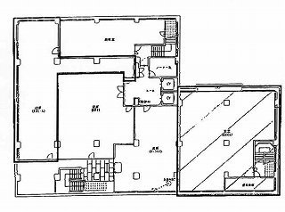 共同ビル銀座7丁目B1F 間取り図