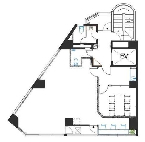 第三早川屋ビル2F 間取り図