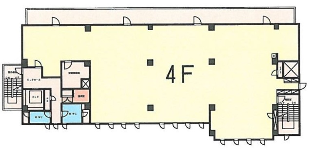 タイムプラザ・フジビル4F 間取り図