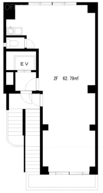 ブラッサム目黒2F 間取り図