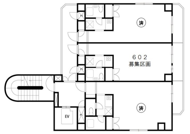 サンコート湯島602 間取り図