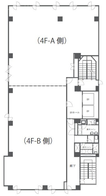 満利屋ビルA 間取り図