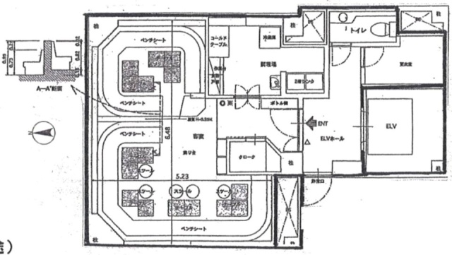 トップ池袋ビル8F 間取り図