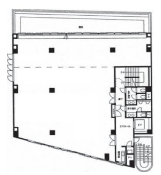 オキノビル2F 間取り図