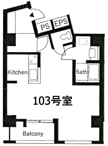 ザ・ガーデンペルセ103 間取り図