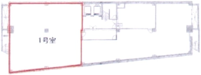 ダヴィンチ千駄ヶ谷B1F 間取り図