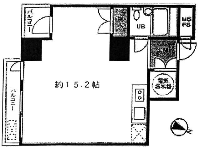 セントヒルズ代々木1102 間取り図