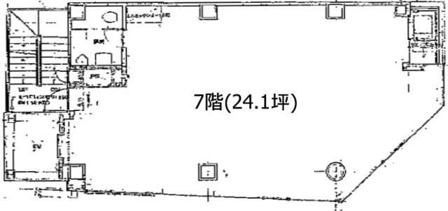 THE KINDAI 12 IKEBUKURO7F 間取り図