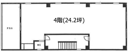 アルコーブビル4F 間取り図