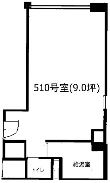 細川ビル510 間取り図