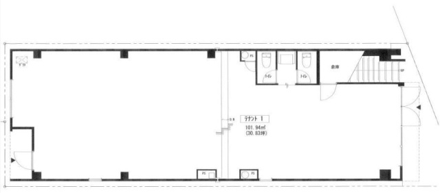 グリシーヌビル101 間取り図