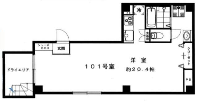 Circle(サークル)ビルB1F 間取り図