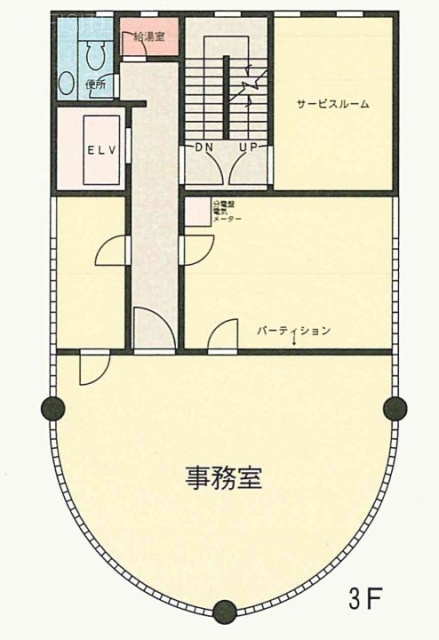 ディアテックビル3F 間取り図