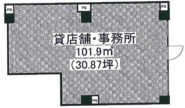 パインセンターハイツ大塚1F 間取り図